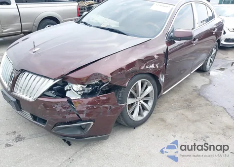 2012 Lincoln Mks z USA, uszkodzony, nr VIN 1LNHL9ERXCG805064